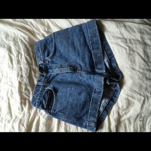 Jean shorts